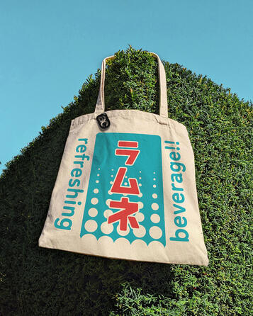 ramune tote bag