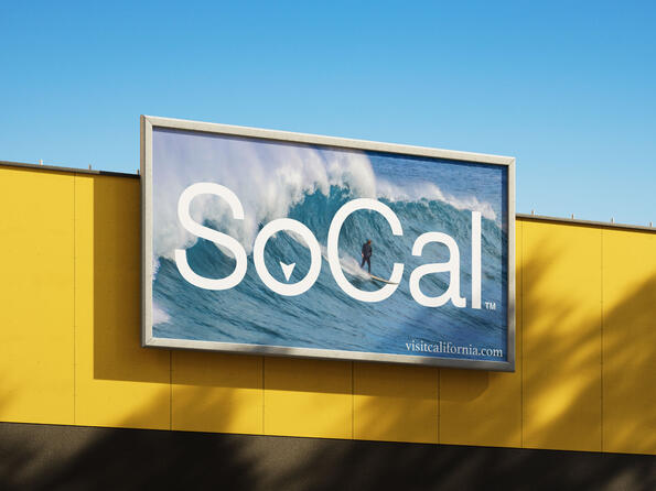 southern california travel campaign billboard