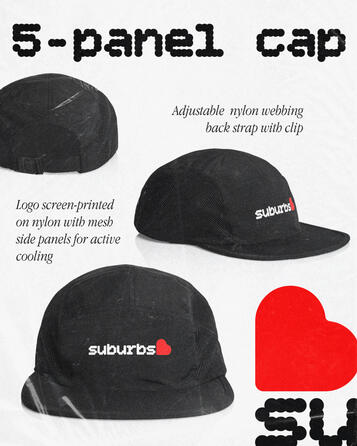 suburbs brand cap